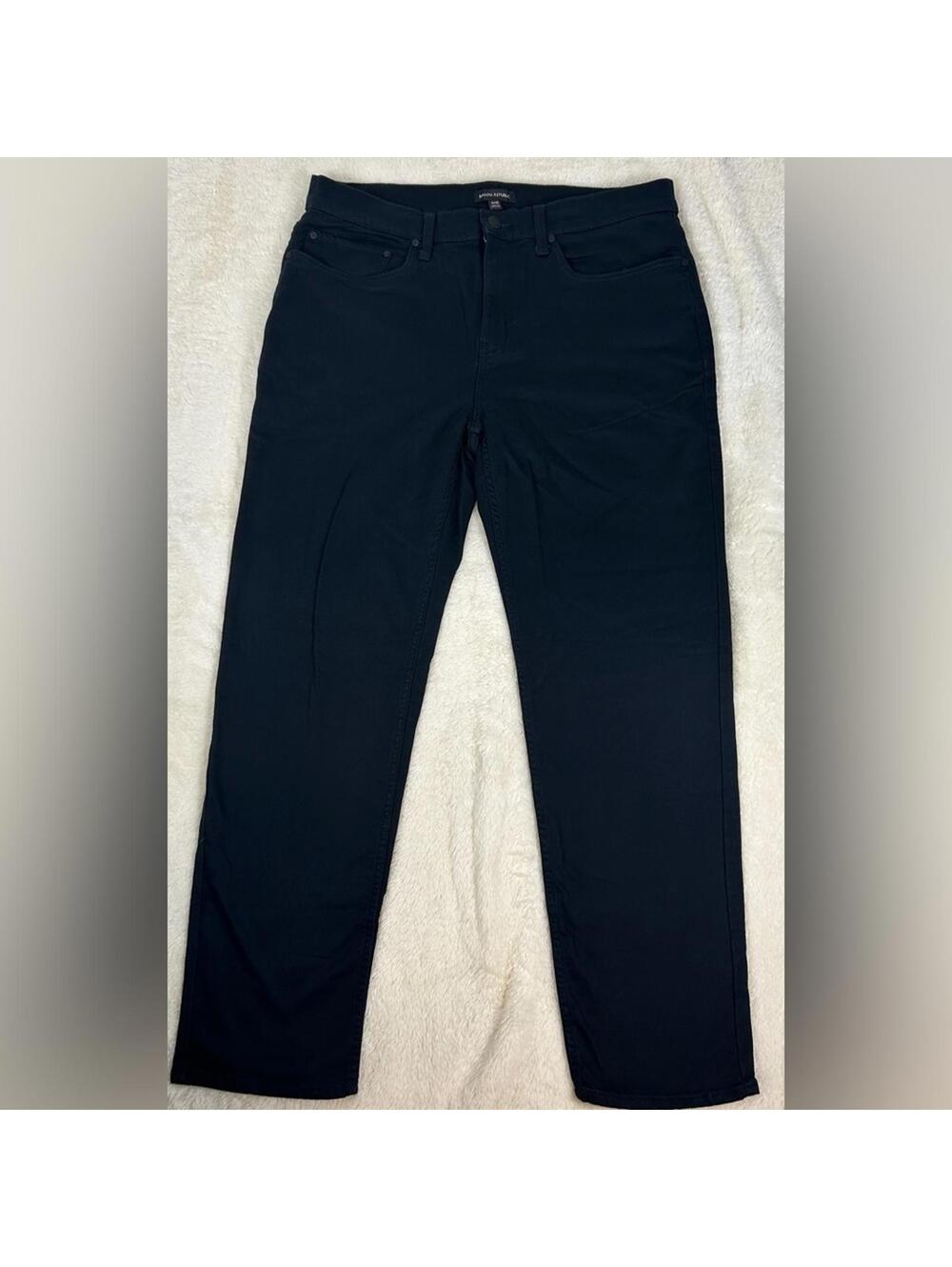 Banana Republic Women’s Black Dress Pants Straight Leg Career Trousers